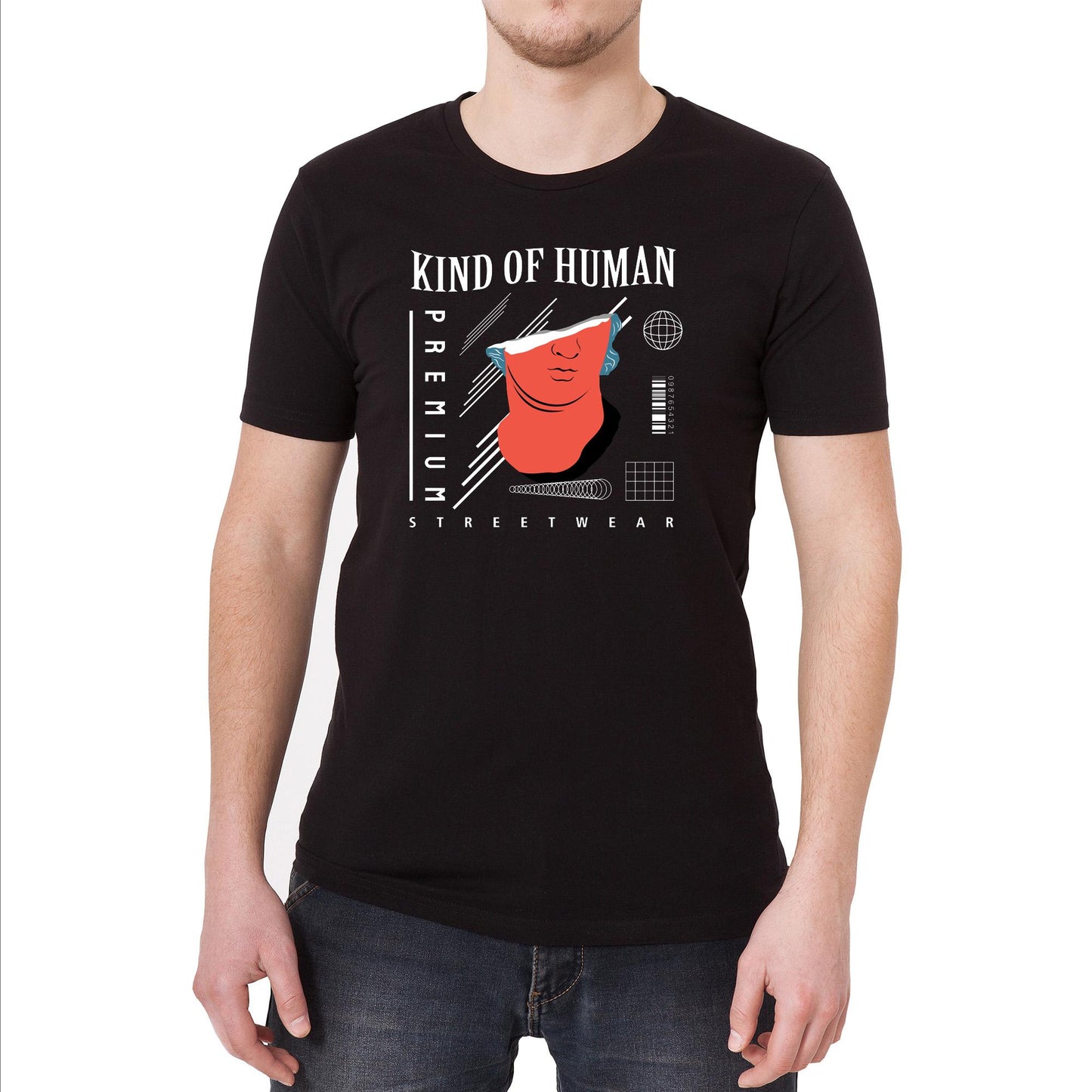 Kind of Human Vintage Graphic T-Shirt