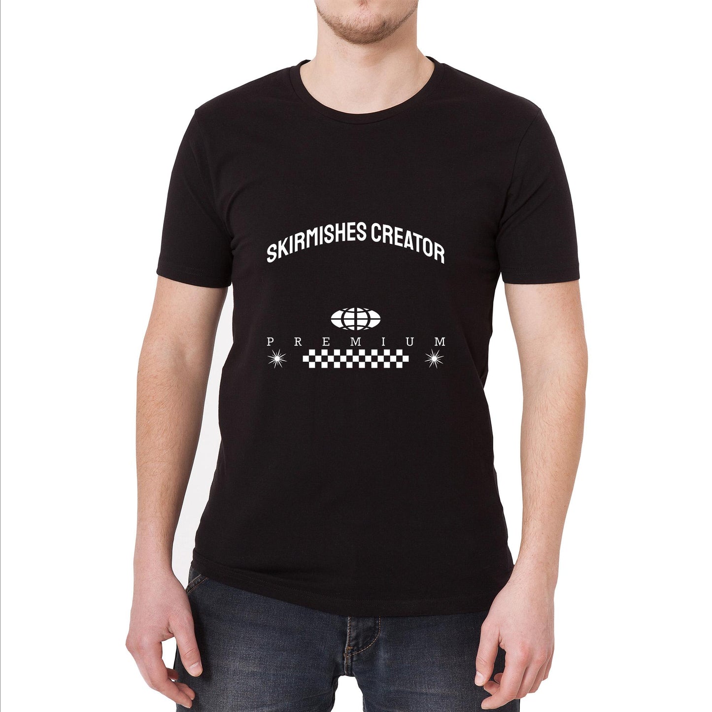 Skirmishes Creator Vintage Graphic T-Shirt