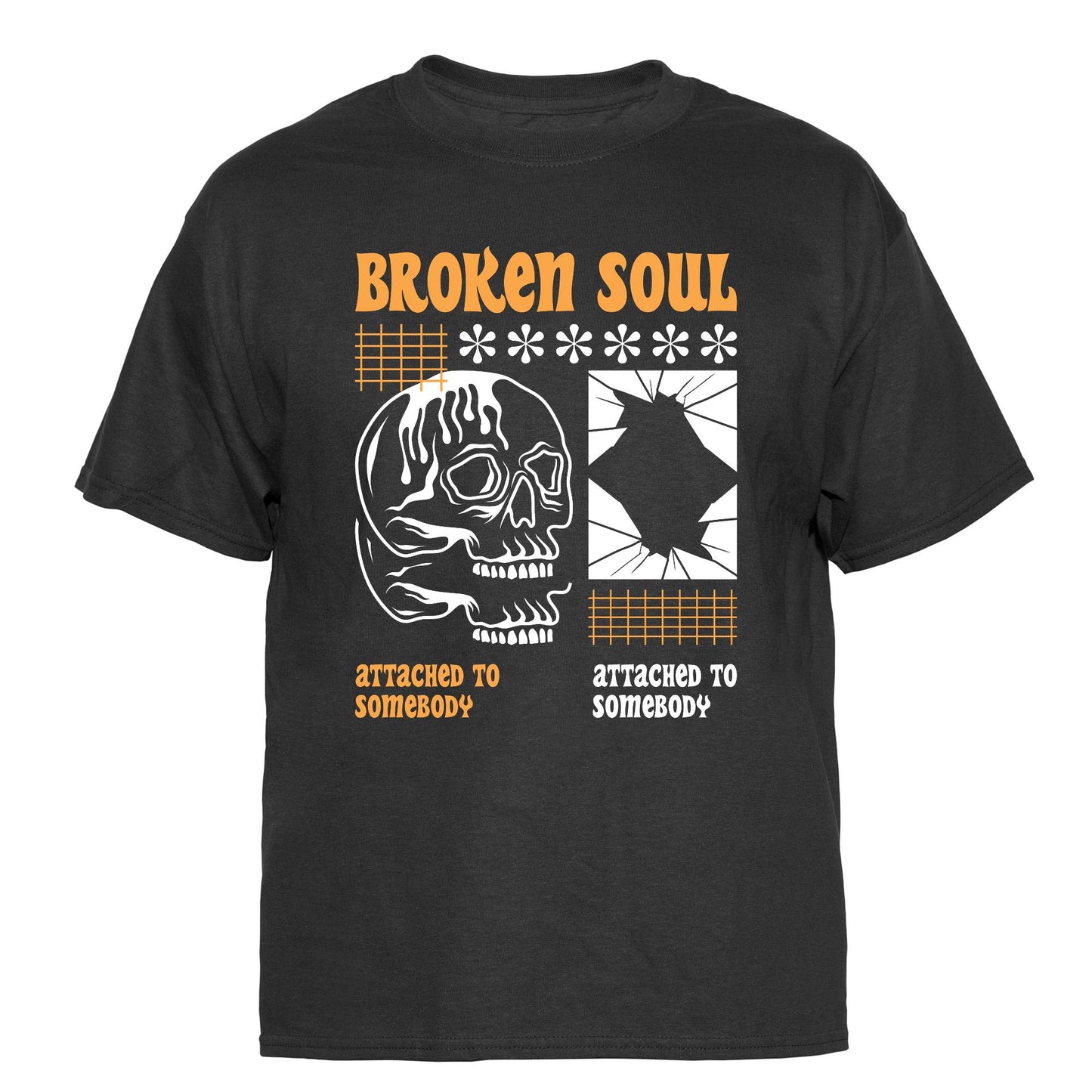 Broken Soul Vintage Graphic T-Shirt