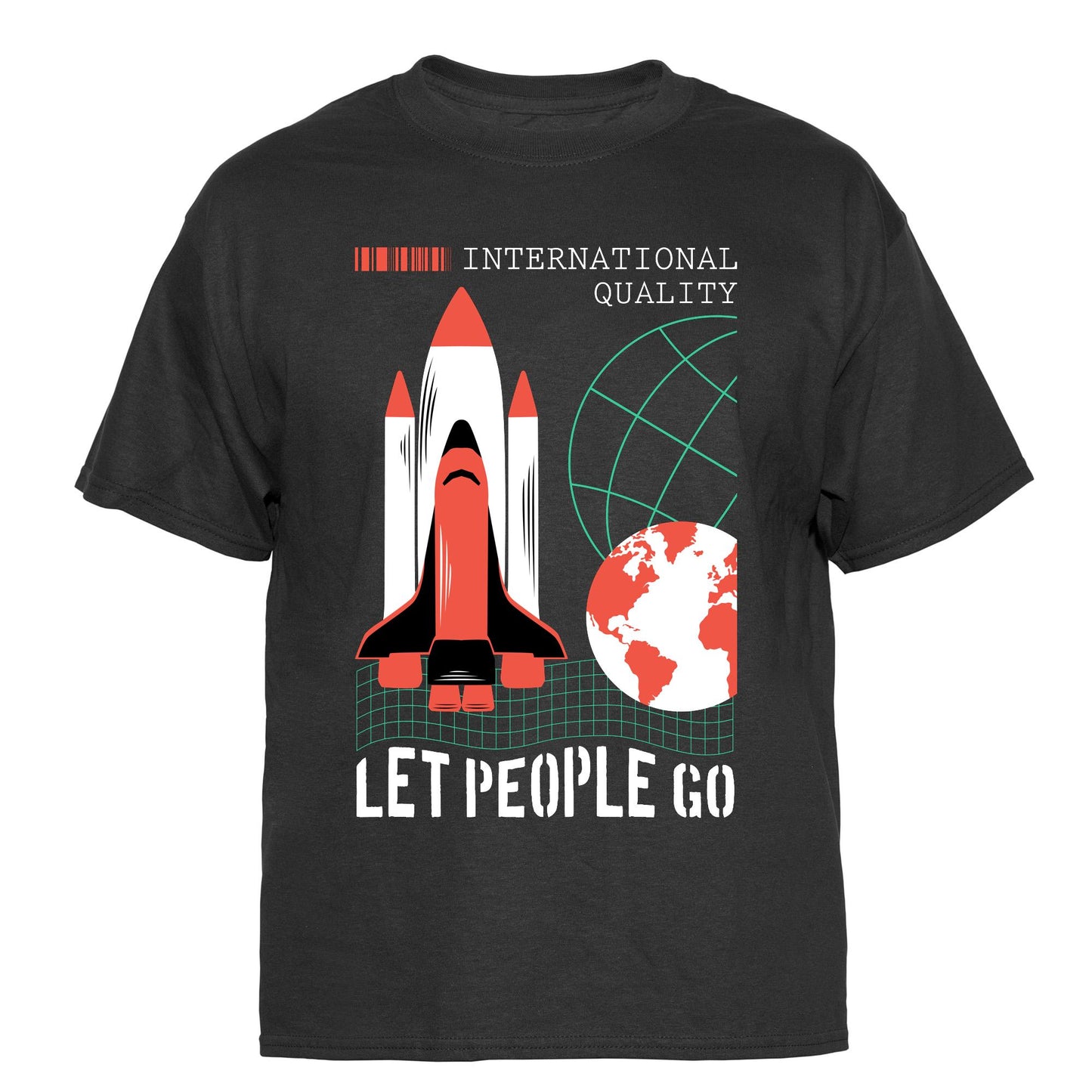 Let People Go Vintage Graphic T-Shirt
