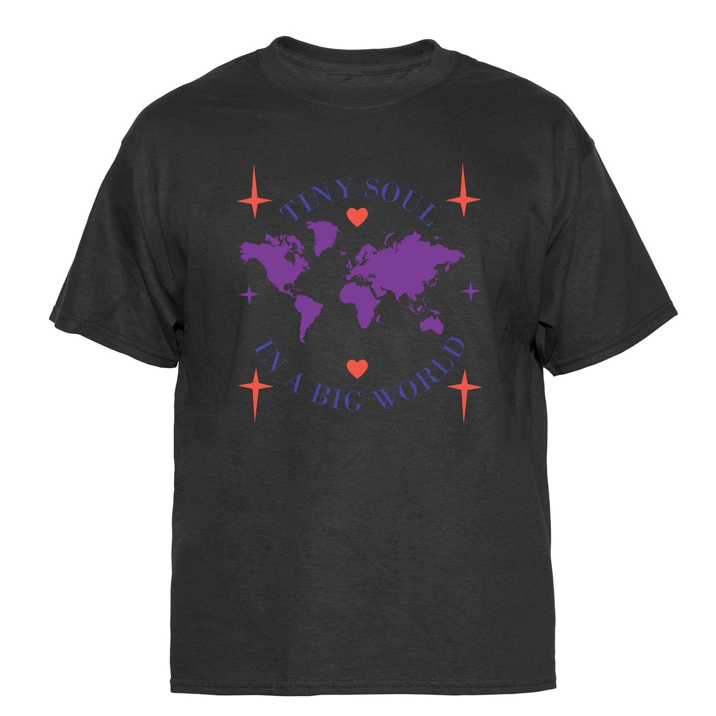 Tiny Soul in a Big World Vintage Graphic T-Shirt