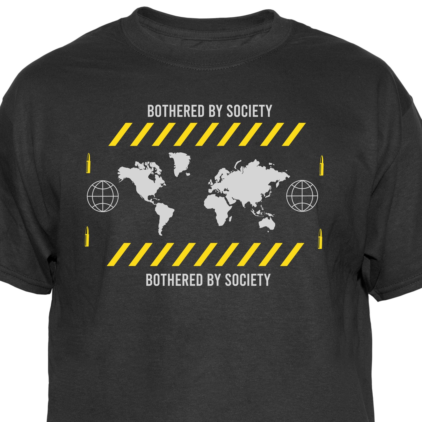 Bothered by Society Vintage Graphic T-Shirt