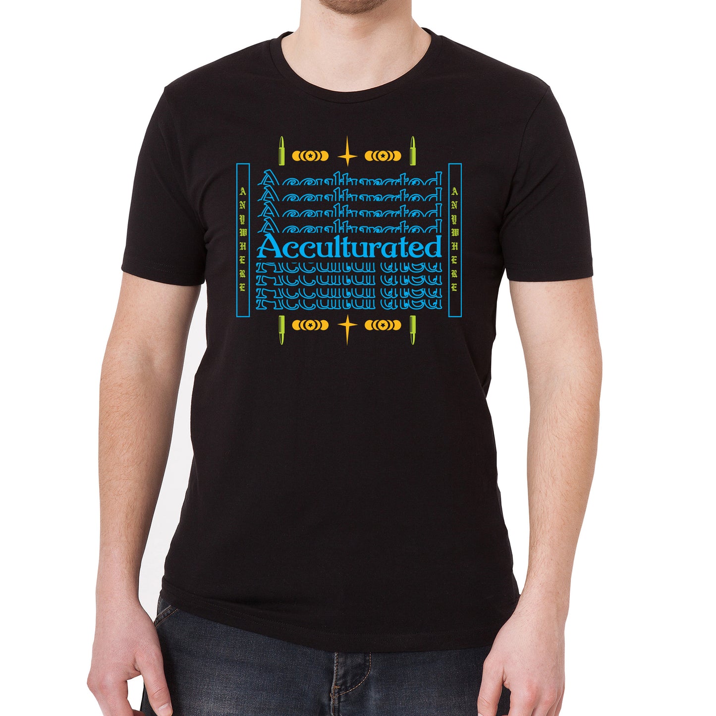 Acculturated Graphic Tee Vintage Graphic T-Shirt