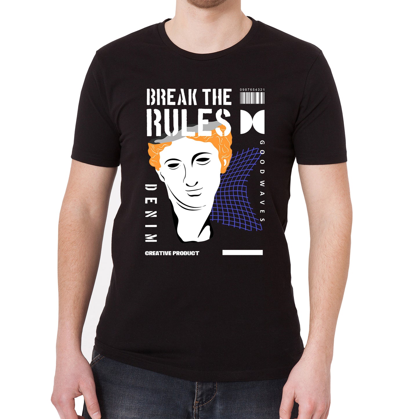 Break the Rules Vintage Graphic T-Shirt