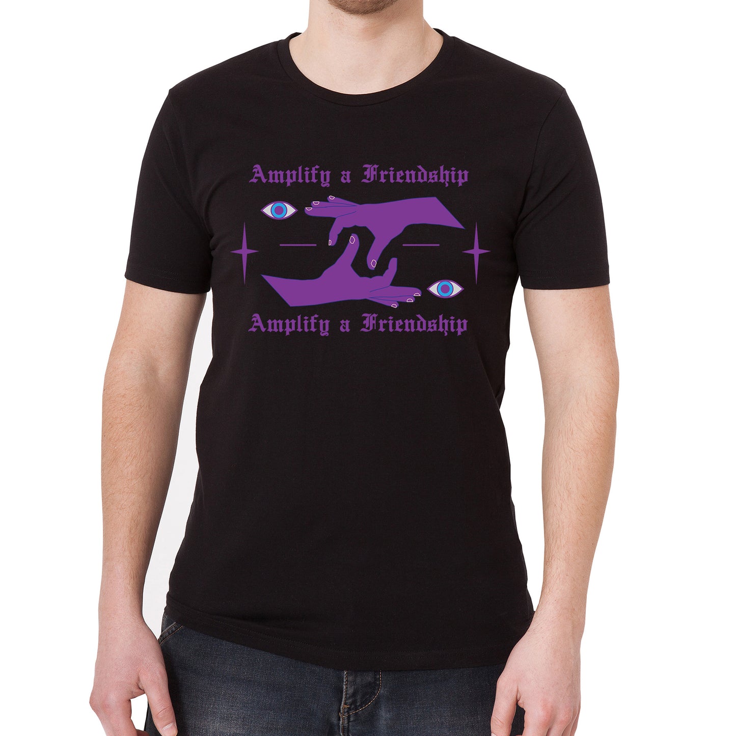 Amplify a Friendship Graphic Tee Vintage Graphic T-Shirt
