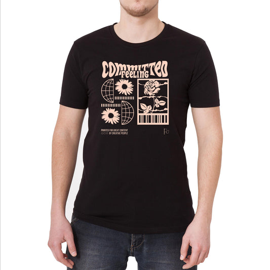 Commited Feeling Vintage Graphic T-Shirt