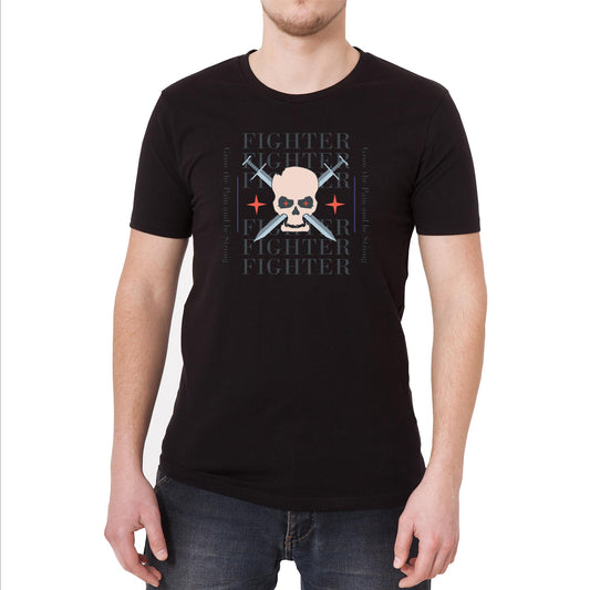 Fighter Vintage Graphic T-Shirt