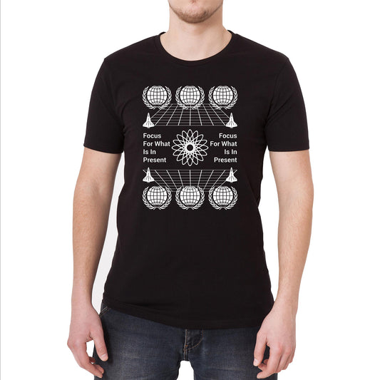 Focus for What is in Present Vintage Graphic T-Shirt