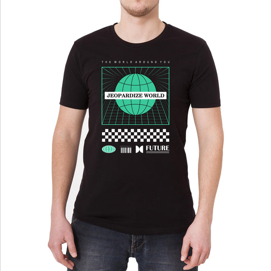 Jeopardize World Vintage Graphic T-Shirt