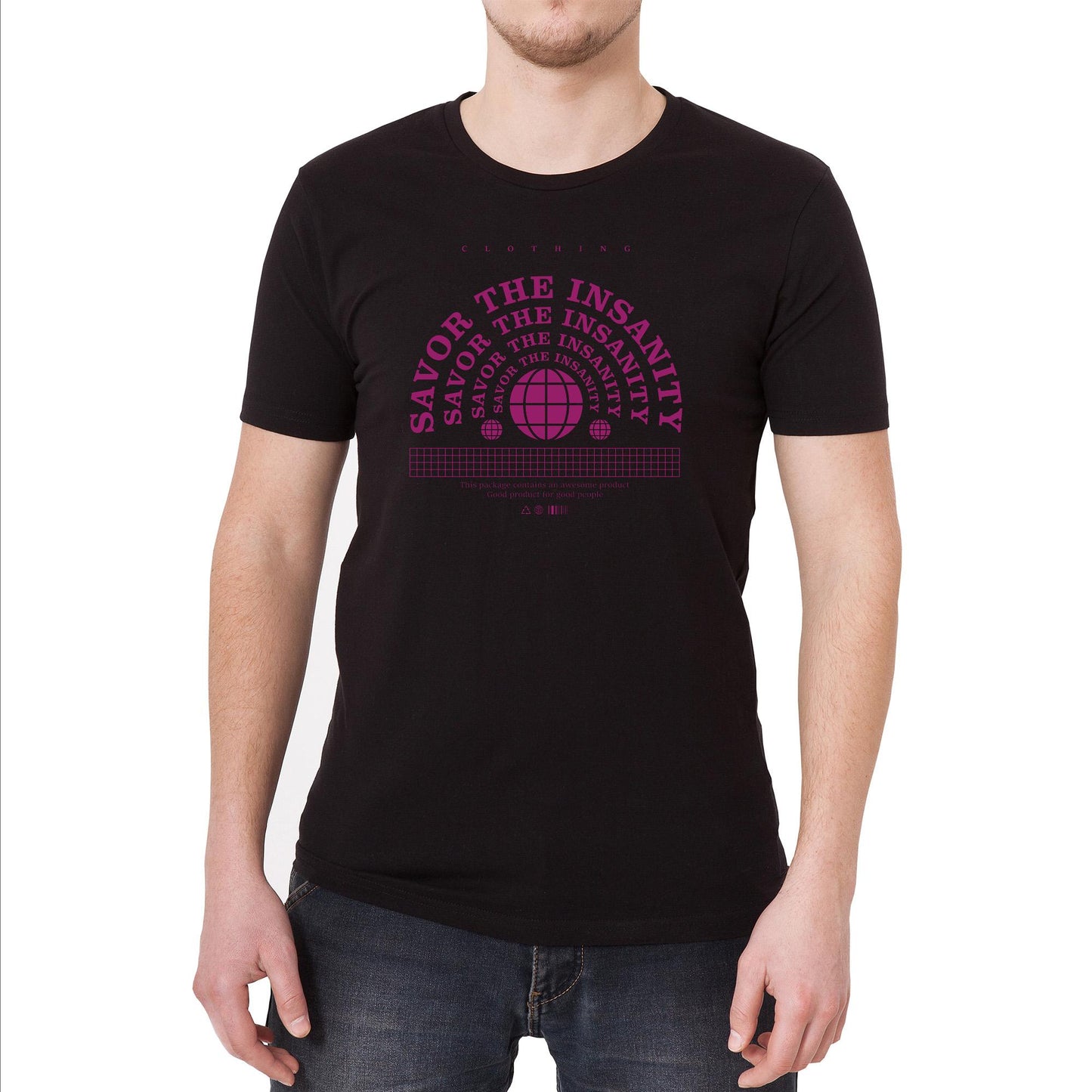Savor the Insanity Vintage Graphic T-Shirt