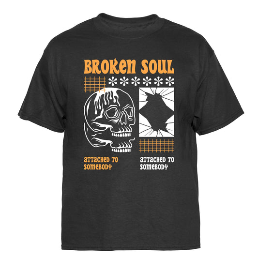 Broken Soul Vintage Graphic T-Shirt