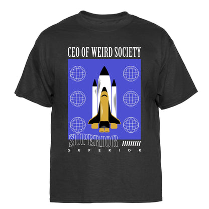 CEO of Weird Society Vintage Graphic T-Shirt