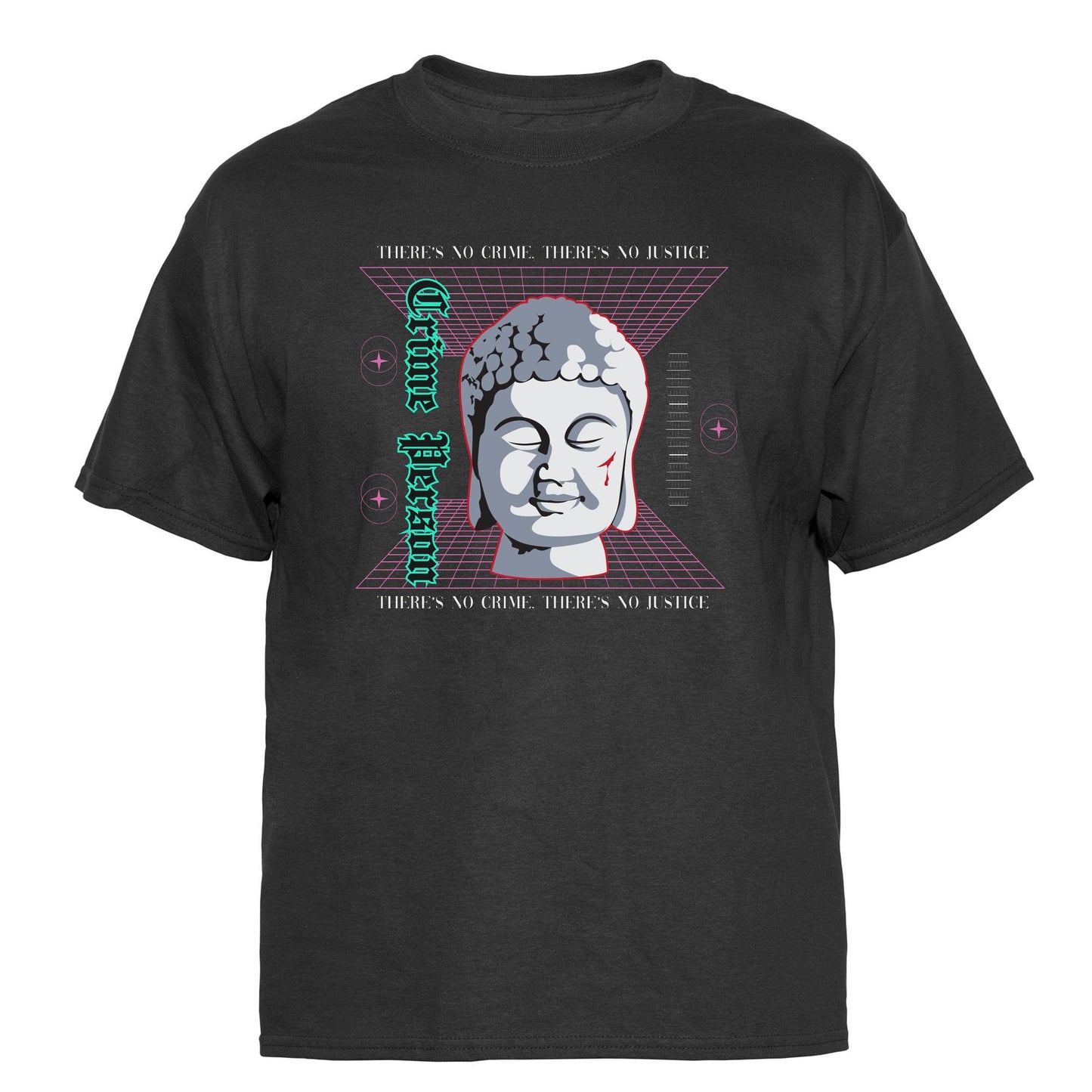 Crime Person Vintage Graphic T-Shirt