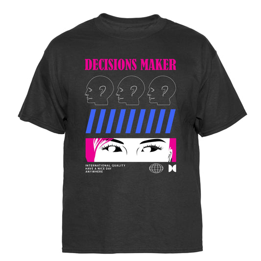 Decisions Maker Vintage Graphic T-Shirt