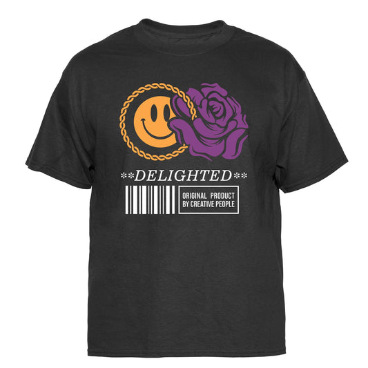 Delighted Vintage Graphic T-Shirt