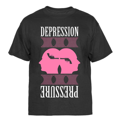 Depression Pressure Vintage Graphic T-Shirt