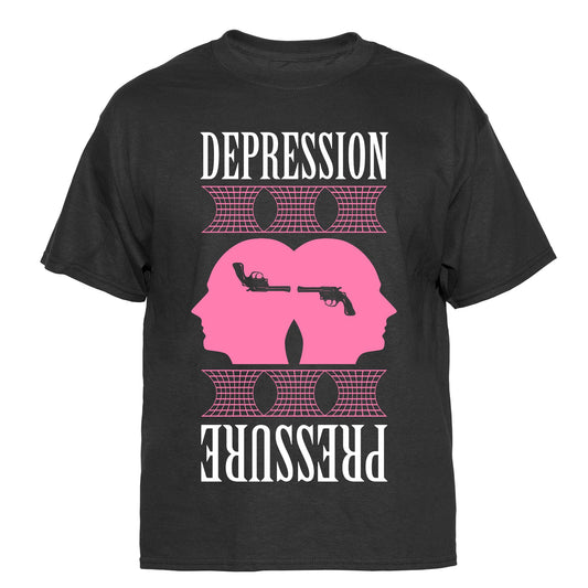 Depression Pressure Vintage Graphic T-Shirt