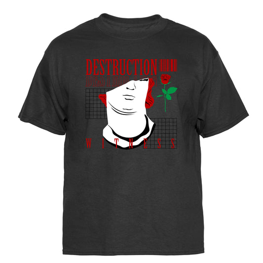 Destruction Vintage Graphic T-Shirt
