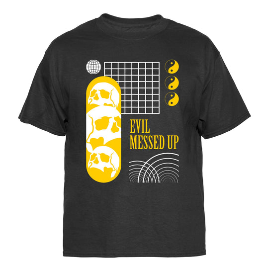 Evil Messed Up Vintage Graphic T-Shirt