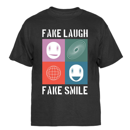Fake Laugh Fake Smile Vintage Graphic T-Shirt