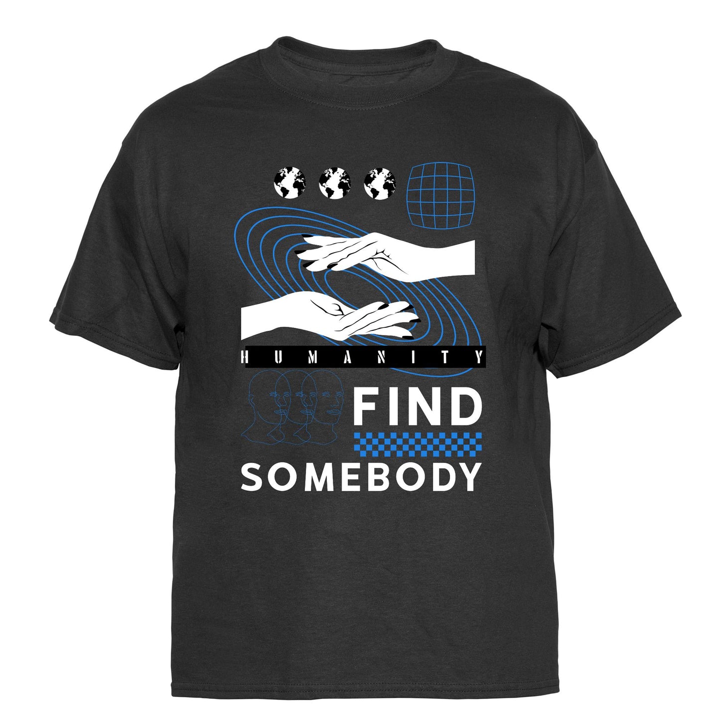 Find Somebody Vintage Graphic T-Shirt