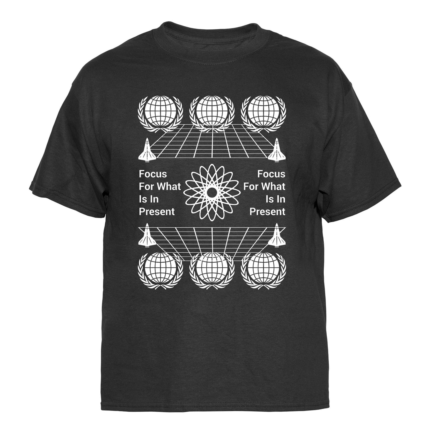 Focus for What is in Present Vintage Graphic T-Shirt
