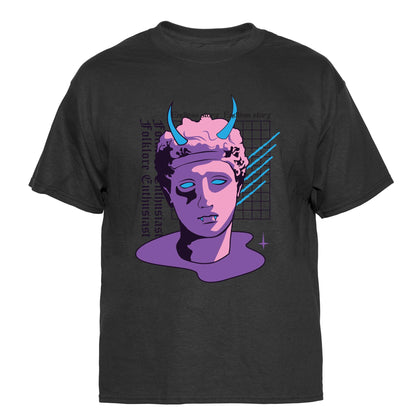 Folklore Enthusiast Vintage Graphic T-Shirt