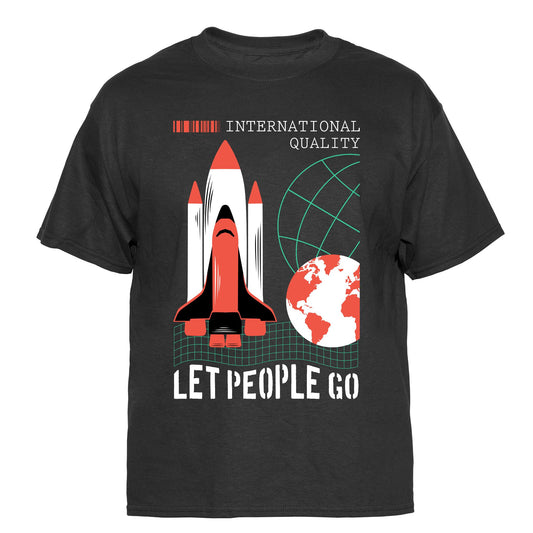 Let People Go Vintage Graphic T-Shirt