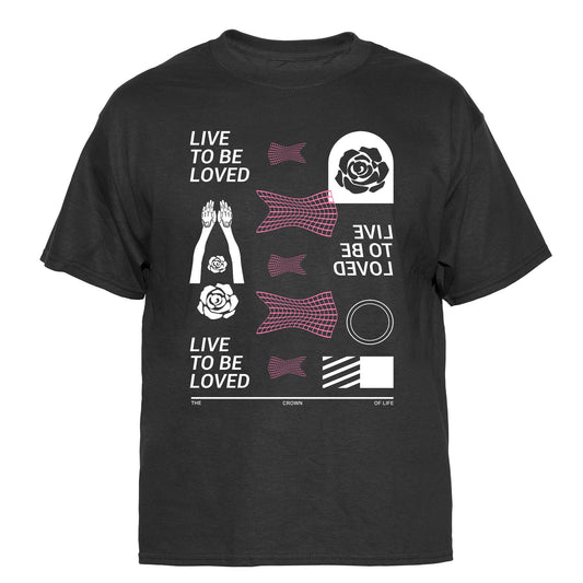 Live to be Loved Vintage Graphic T-Shirt