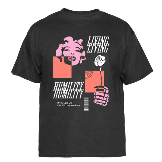 Living Humility Vintage Graphic T-Shirt