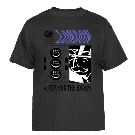 London a City for the Riches Vintage Graphic T-Shirt