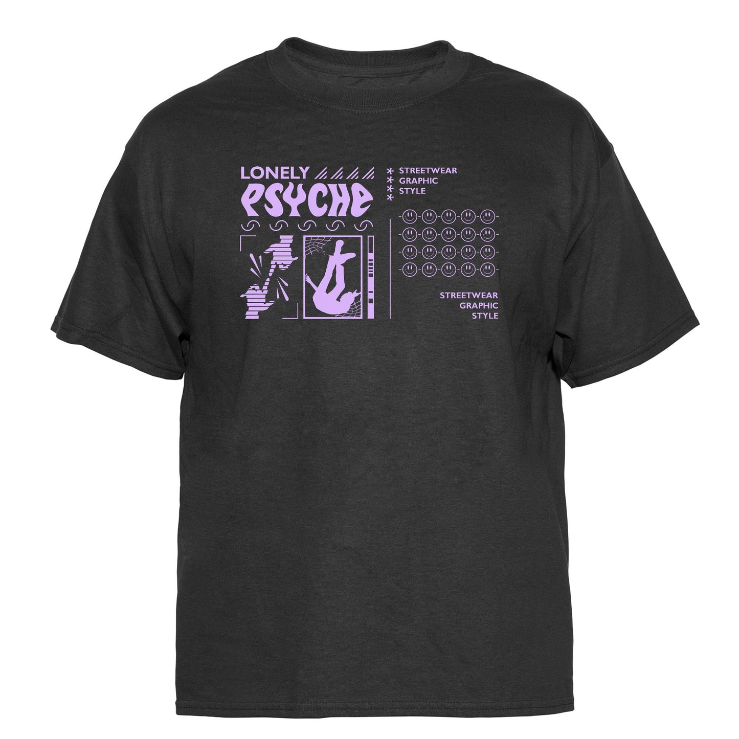 Lonely Psyche Vintage Graphic T-Shirt