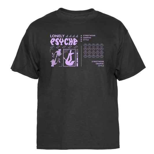 Lonely Psyche Vintage Graphic T-Shirt