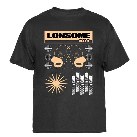 Lonesome Boy No Body Care Vintage Graphic T-Shirt