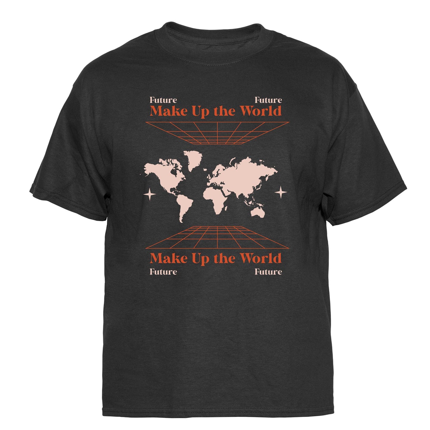 Make Up the World Vintage Graphic T-Shirt