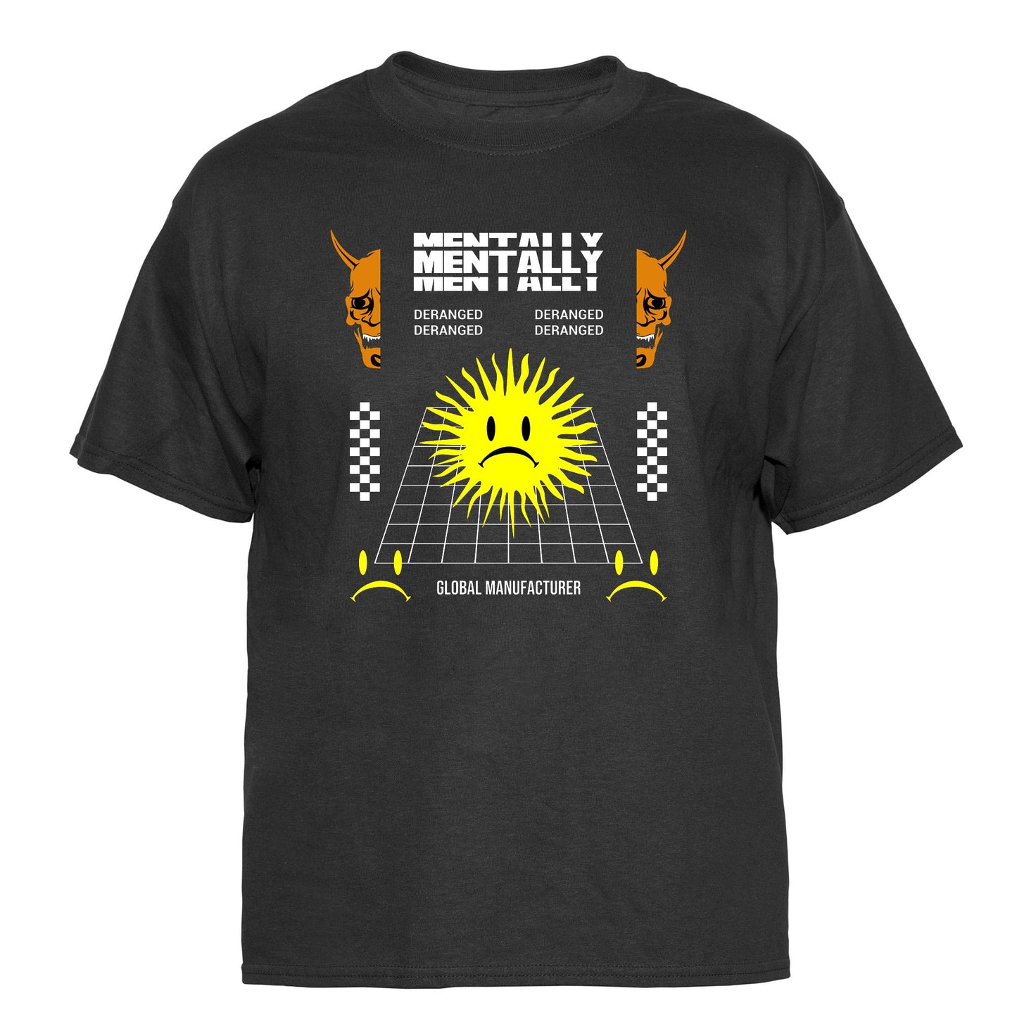 Mentally Deranged Vintage Graphic T-Shirt