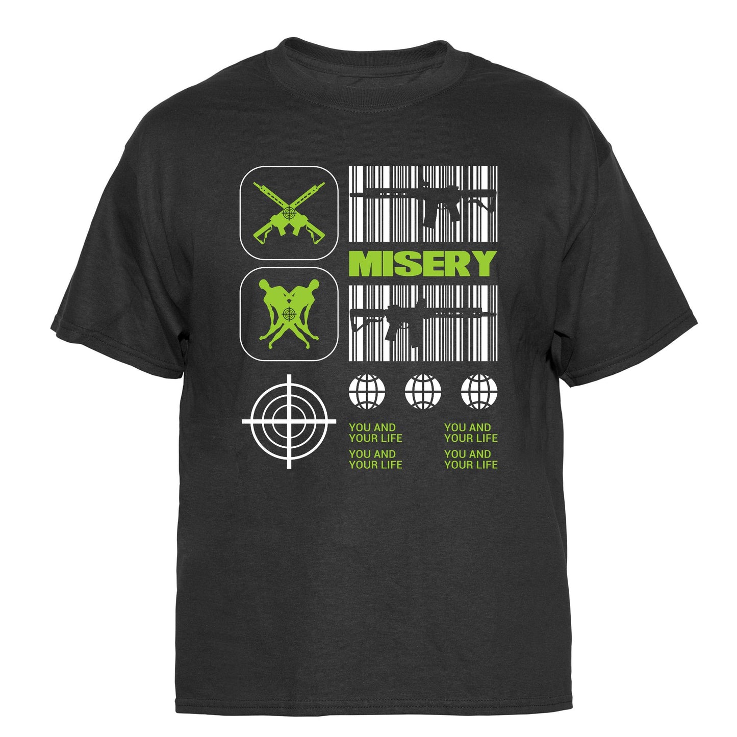 Misery Vintage Graphic T-Shirt