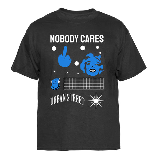 Nobody Cares Vintage Graphic T-Shirt