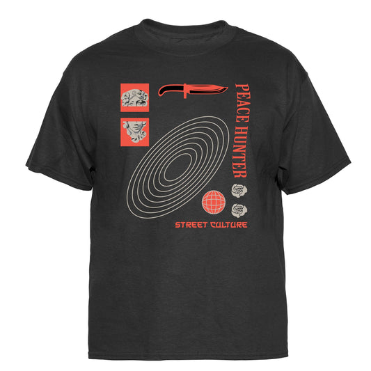 Peace Hunter Vintage Graphic T-Shirt