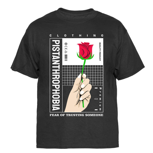 Pistanthrophobia Vintage Graphic T-Shirt