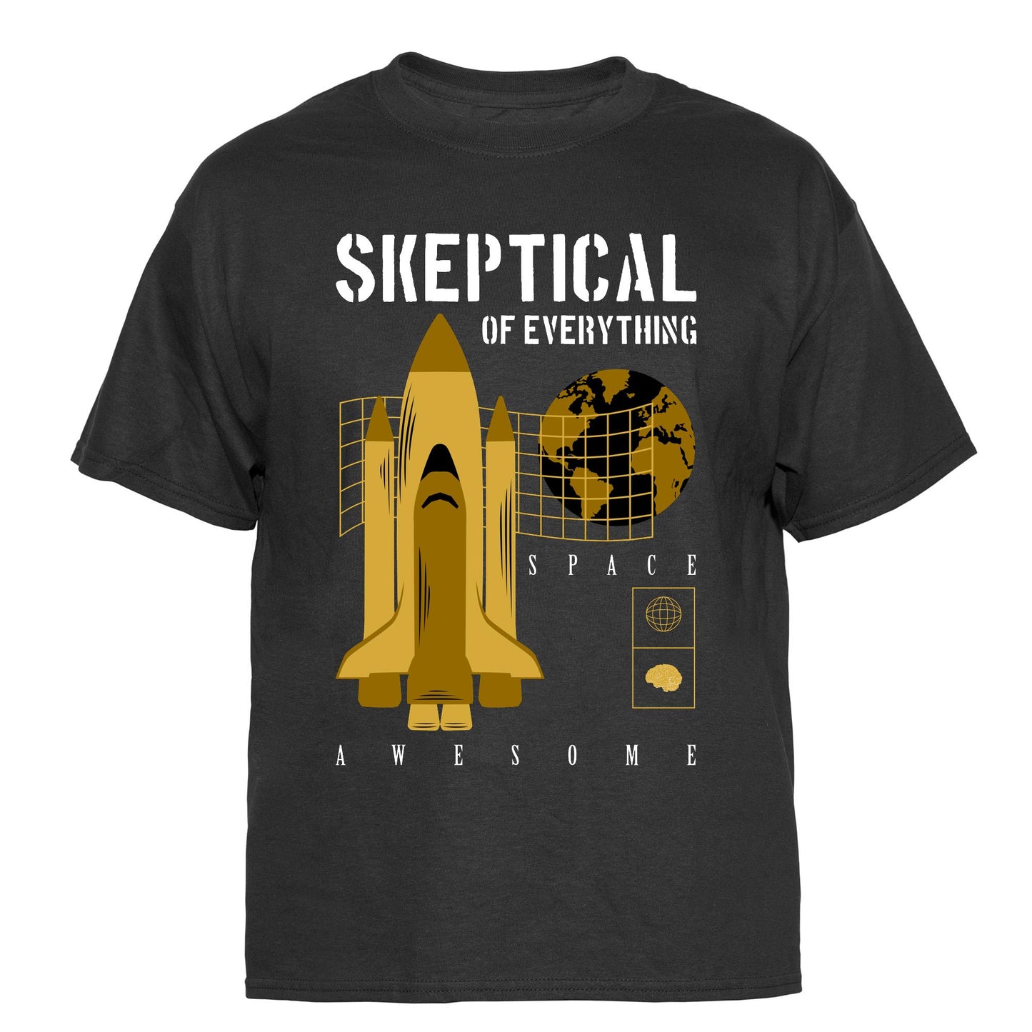 Skeptical of Everything Vintage Graphic T-Shirt