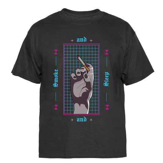 Smoke and Sleep Vintage Graphic T-Shirt