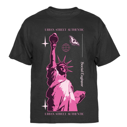 Social Engineer Vintage Graphic T-Shirt