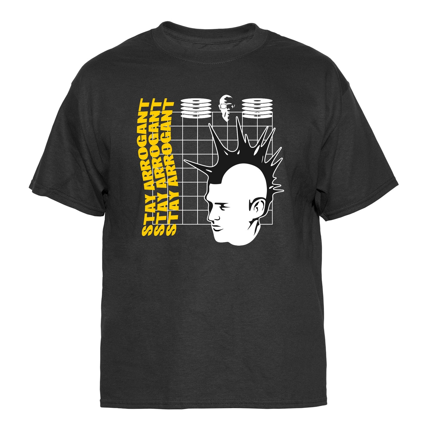Stay Arrogant Vintage Graphic T-Shirt