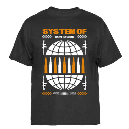 System of Contagion Vintage Graphic T-Shirt