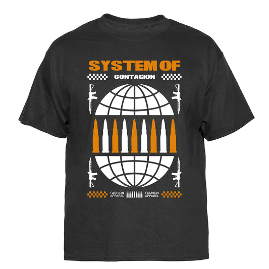 System of Contagion Vintage Graphic T-Shirt