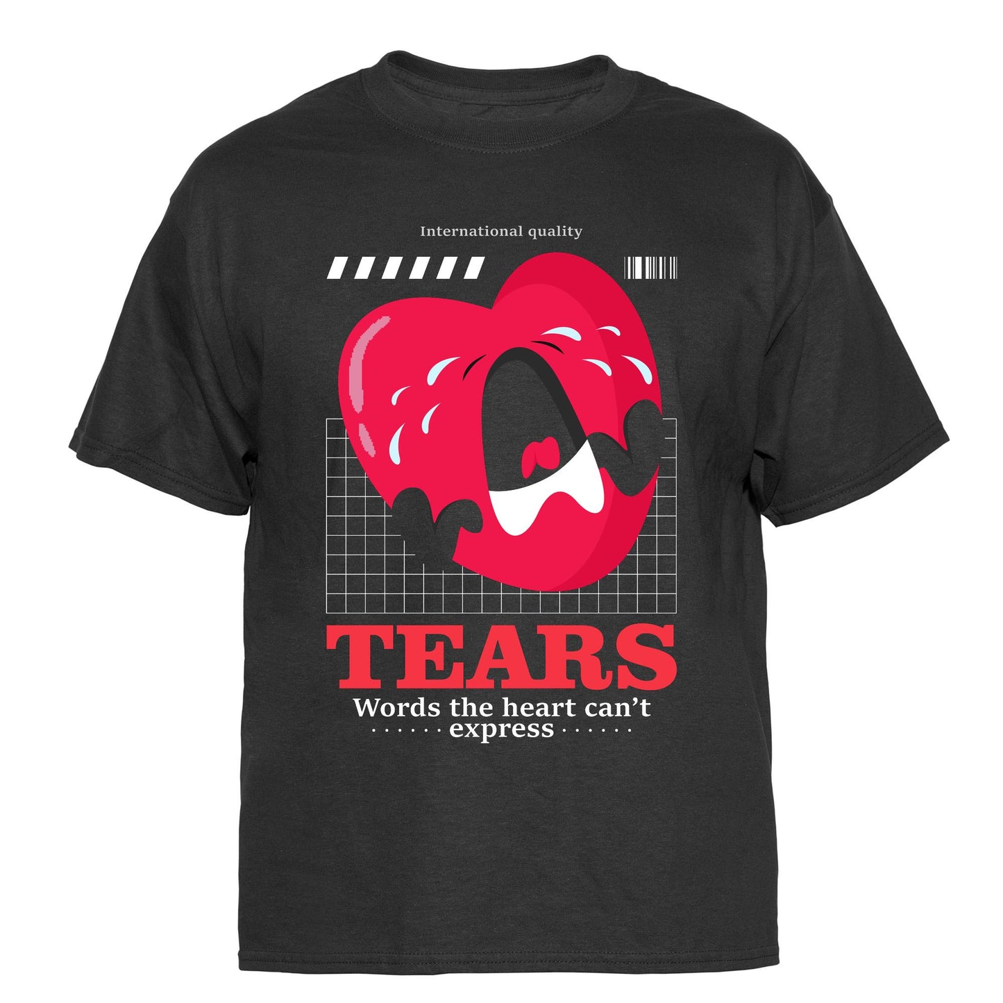 Tears Vintage Graphic T-Shirt