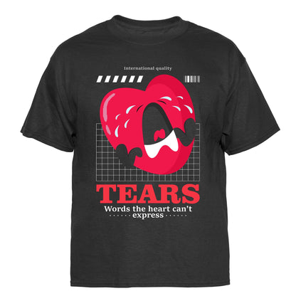 Tears Vintage Graphic T-Shirt