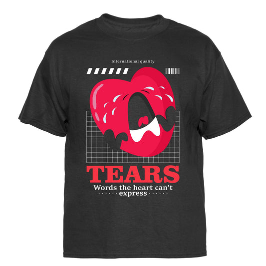 Tears Vintage Graphic T-Shirt