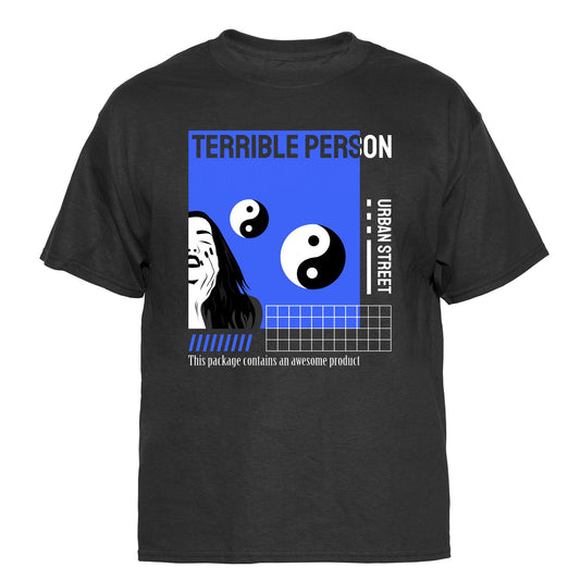 Terrible Person Vintage Graphic T-Shirt